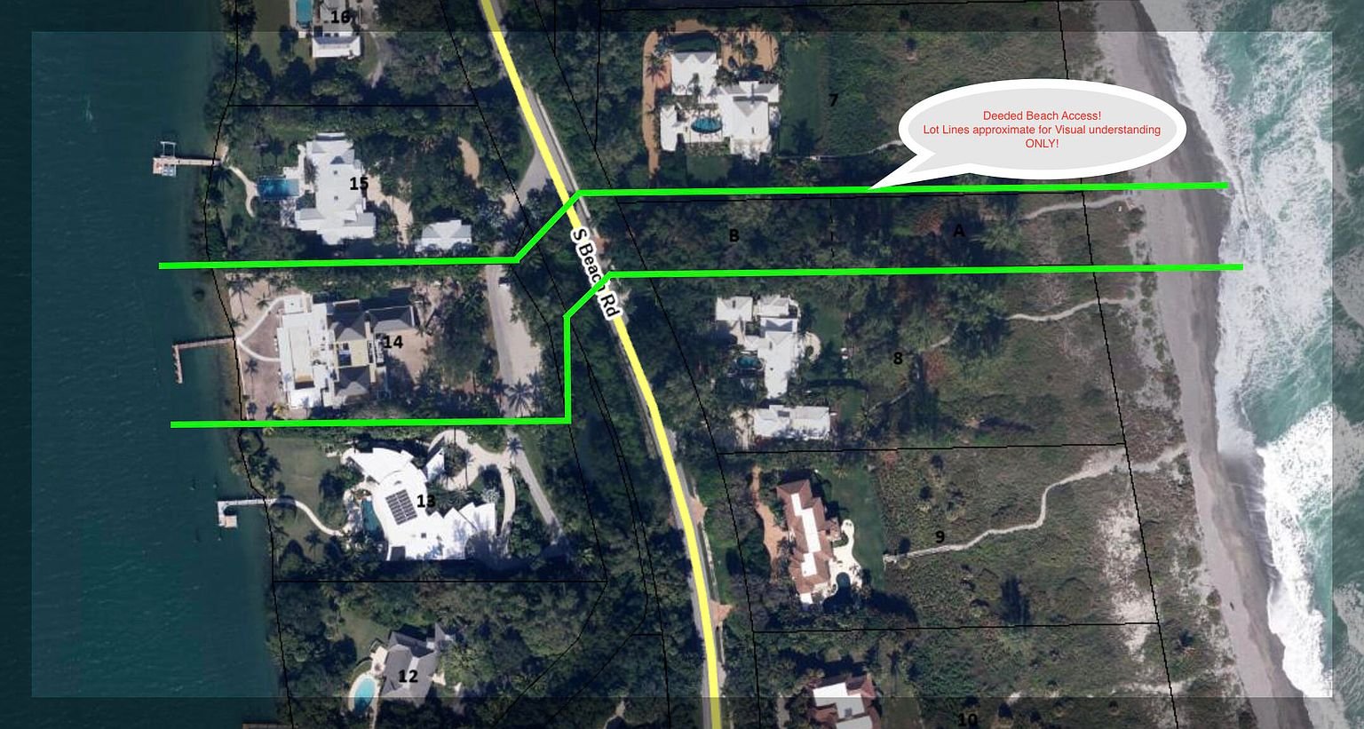 New Intracoastal estate with private dock