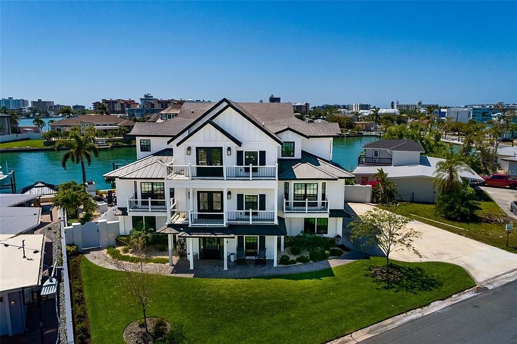 Coastal modern waterfront home