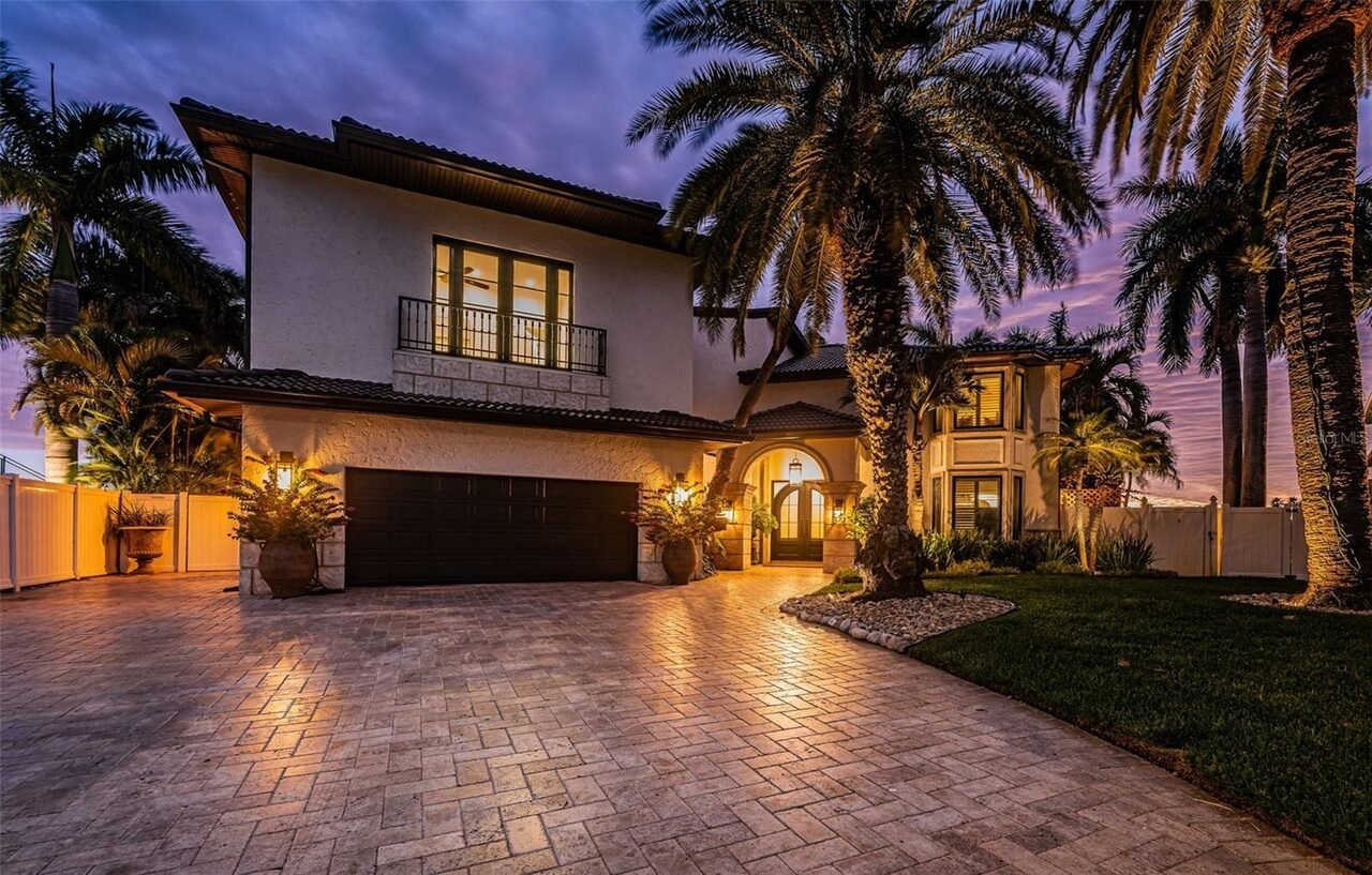 Five-bedroom waterfront home