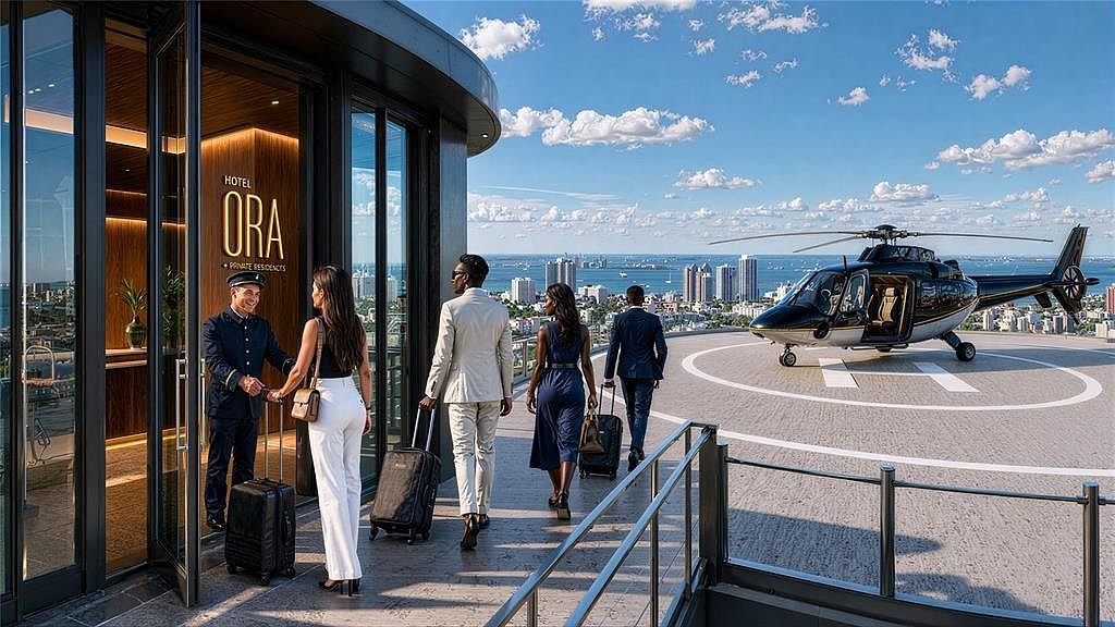 Hotel tower residences, up to the Presidential Penthouse