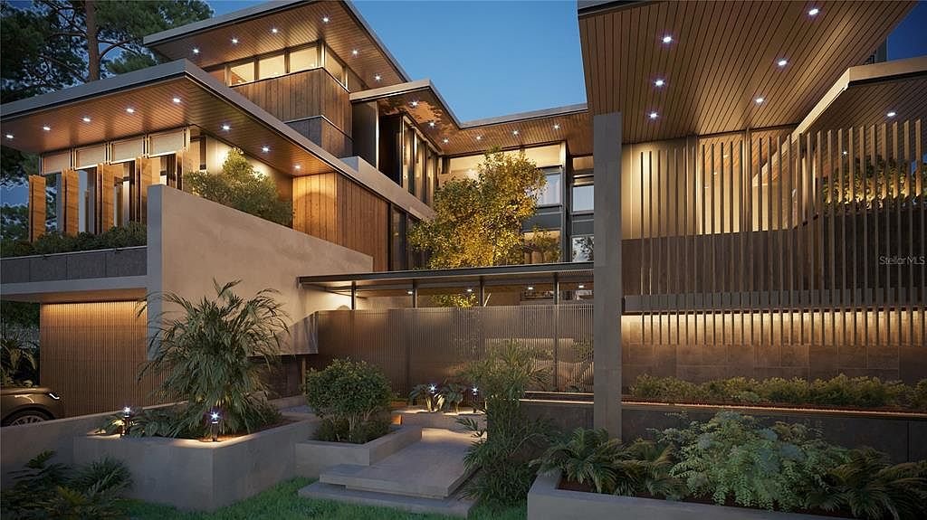 Open-bay estate with six-car garage